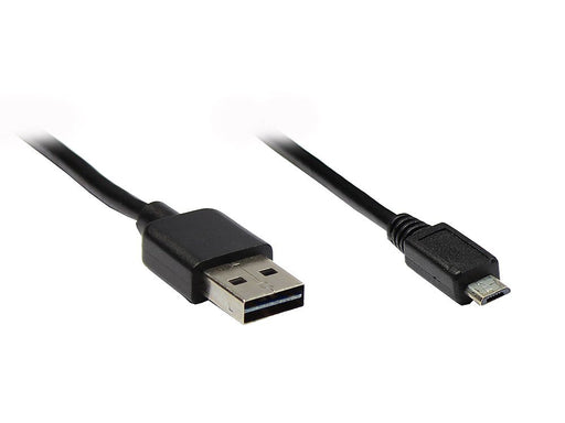 EAN 4014619576821 - Alcasa USB 2.0 A/micro B, 3m cable USB USB A Micro-USB B Negro imagen 1