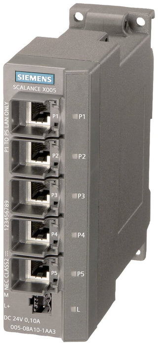 EAN 4047622454473 - Siemens 6GK5005-0BA10-1AA3 switch No administrado imagen 1