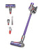 EAN 5025155070932 - Dyson V8 Origin Aspiradora escoba 2 en 1 Batería Secar Sin bolsa 425 W Púrpura, Plata imagen 2