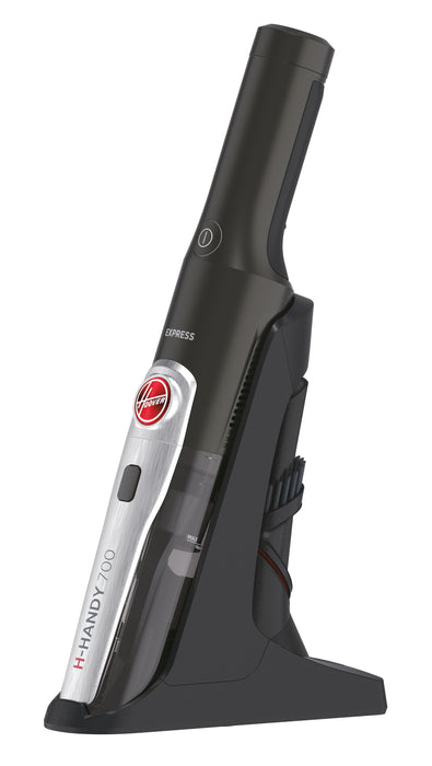 EAN 8059019009834 - Hoover H-HANDY 700 Express HH710T 011 aspiradora de mano Titanio Sin bolsa imagen 1