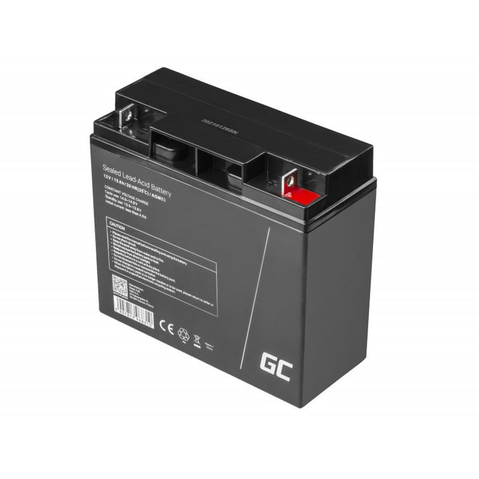 EAN 5907813968310 - Green Cell AGM53 batería de vehículos AGM (Separador de fibra de vidrio absorbente) 15 Ah 12 V Coche imagen 3