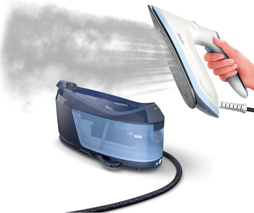 EAN 8720389015311 - Philips 6000 series PSG6026/20 estación plancha al vapor 2400 W 1,8 L Suela SteamGlide Plus Gris imagen 10