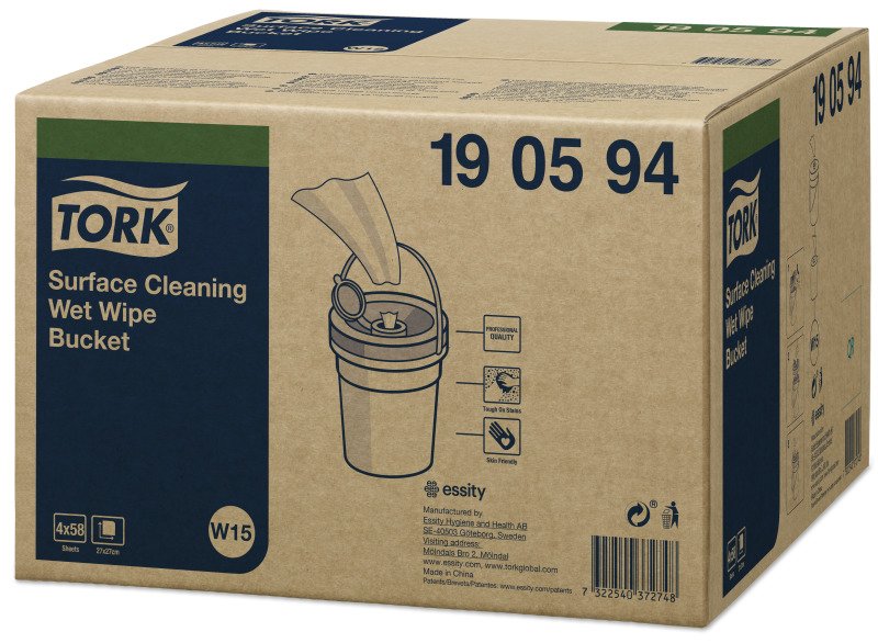 EAN 7322540372724 - Tork 190594 bayeta para tratar superficies Blanco imagen 3
