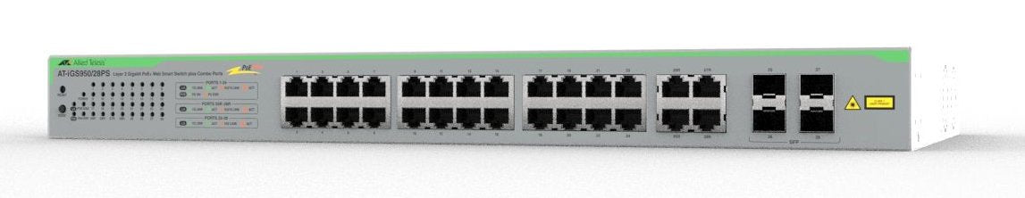 EAN 767035239569 - Allied Telesis iGS950/28PS Gestionado L2 Gigabit Ethernet (10/100/1000) Energía sobre Ethernet (PoE) Monta imagen 3