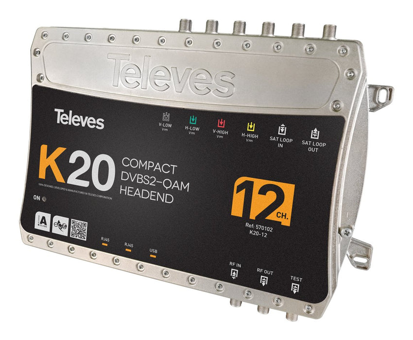 EAN 8424450212721 - Televes K20 Cabecera digital imagen 3