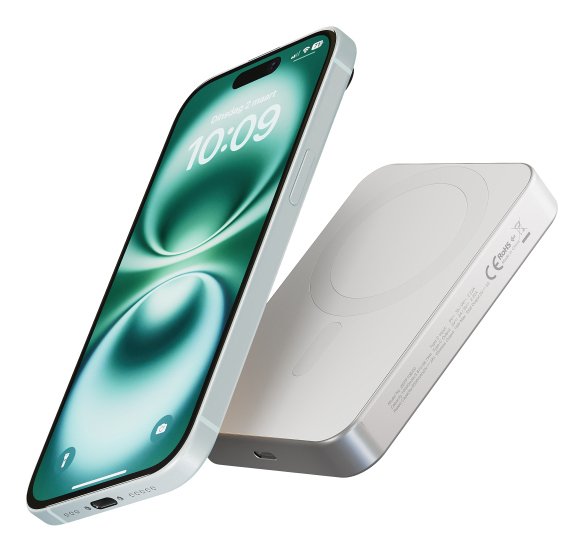 EAN 8720618634641 - ZENS Pro 1 Slim 10000 mAh Cargador inalámbrico Blanco imagen 4