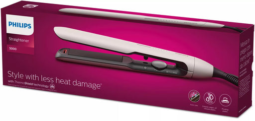 EAN 8710103974130 - Philips 5000 series BHS515/00 Utensilio de peinado Plancha de pelo Caliente Blanco 1,8 m imagen 2
