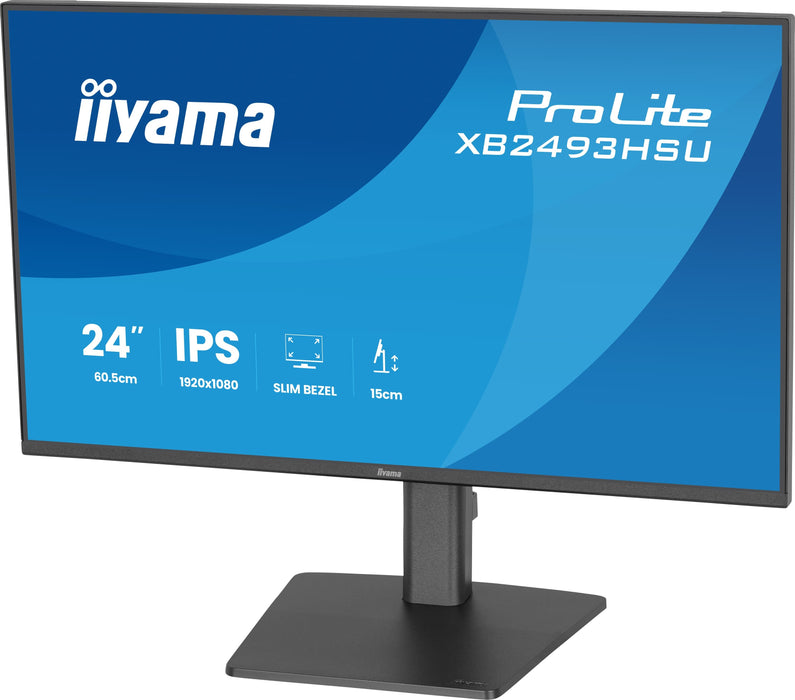 EAN 4948570126620 - iiyama ProLite XB2493HSU-B1 pantalla para PC 60,5 cm (23.8") 1920 x 1080 Pixeles Full HD LED Negro imagen 9