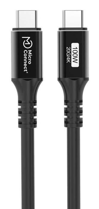 EAN 5715063598771 - Microconnect USB3.2CC025 cable USB USB 3.2 Gen 2x2 0,25 m USB C Negro imagen 3
