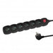 EAN 5901299961766 - Esperanza ELK217K base múltiple 1,5 m 6 salidas AC Interior Negro imagen 1