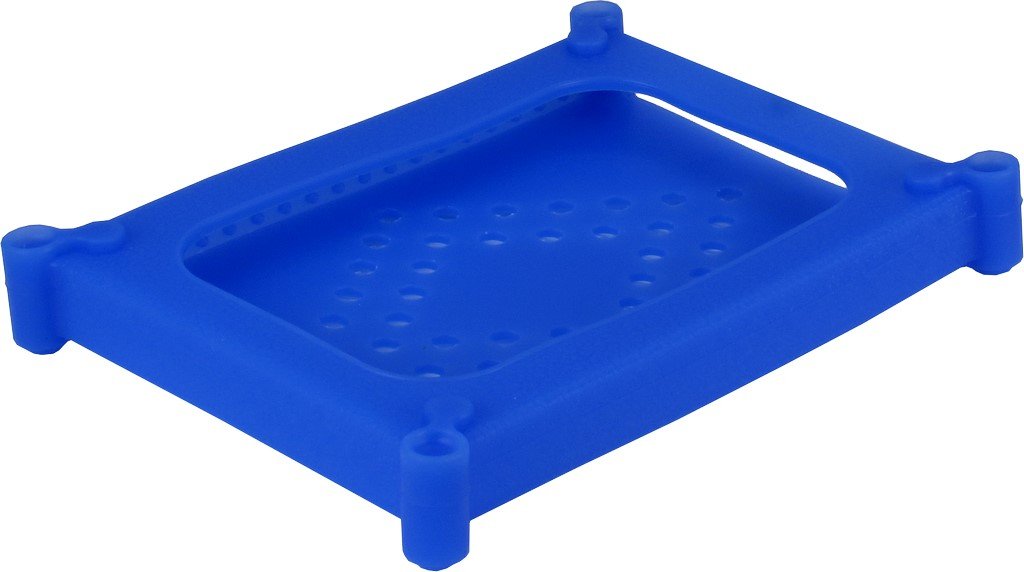 EAN 4260455640701 - Inter-Tech 88885384 funda para disco duro externo Silicona Azul imagen 1