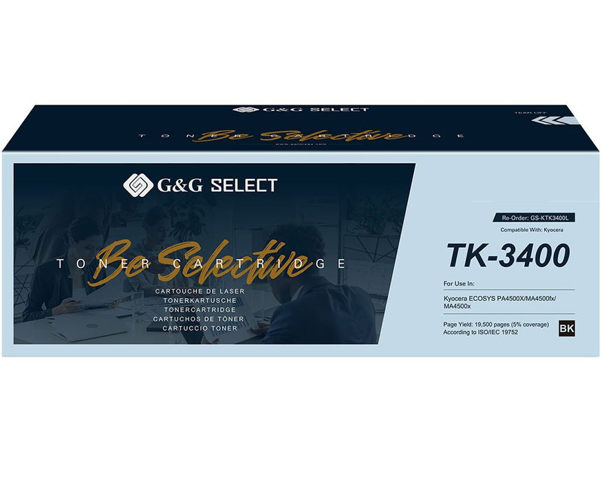 EAN 6937173429175 - G&G GS-KTK3400L cartucho de tóner 1 pieza(s) Compatible Negro imagen 3
