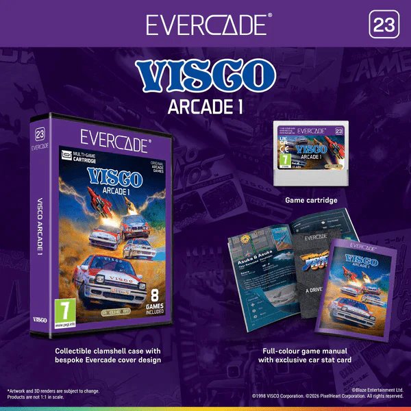 EAN 5060990242380 - Evercade VISCO Arcade Collection 1 Estándar imagen 3