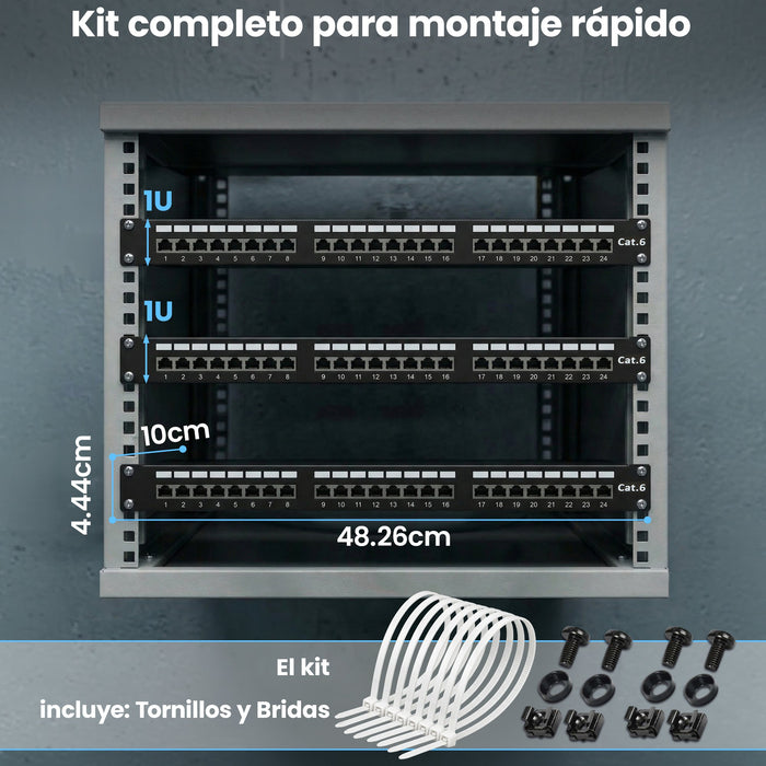 EAN 5902560369830 - Extralink EX.9830 panel de parcheo 1U imagen 17