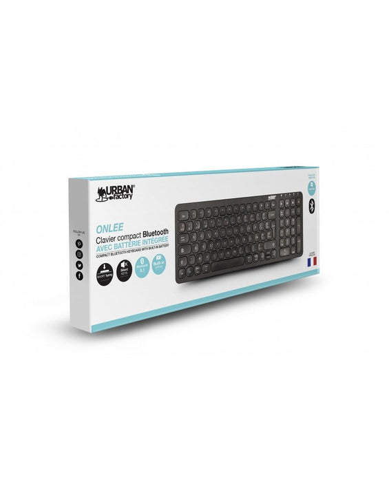 EAN 3760170880174 - Urban Factory ONLEE teclado Universal Bluetooth AZERTY Francés Negro imagen 7