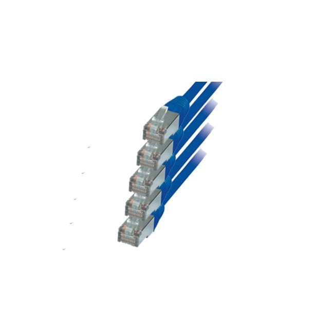 EAN 4017538063557 - S/CONN maximum connectivity RJ45-RJ45, m-m, 0.5m cable de red Azul 0,5 m Cat6 S/FTP (S-STP) imagen 1