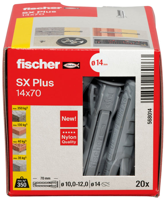 EAN 4048962480863 - Fischer 568014 tornillo de anclaje y taco 20 pieza(s) imagen 4