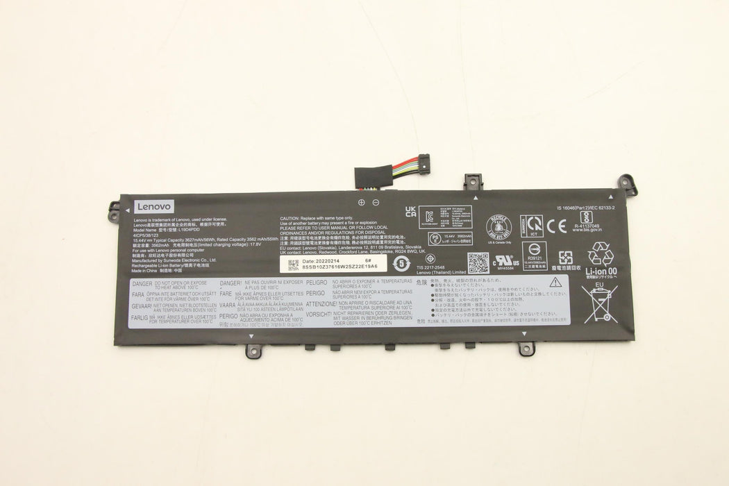 EAN 5704174988816 - Lenovo 5B10Z37617 refacción para laptop Batería imagen 1