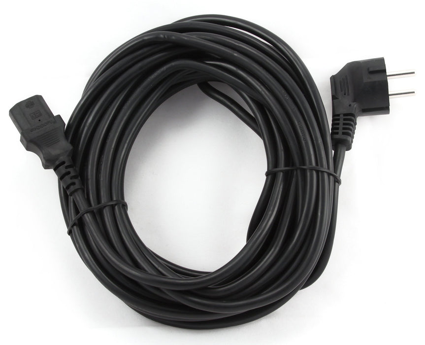 EAN 8716309026758 - Gembird PC-186-100-10M cable de transmisión Negro CEE7/7 C13 acoplador imagen 3