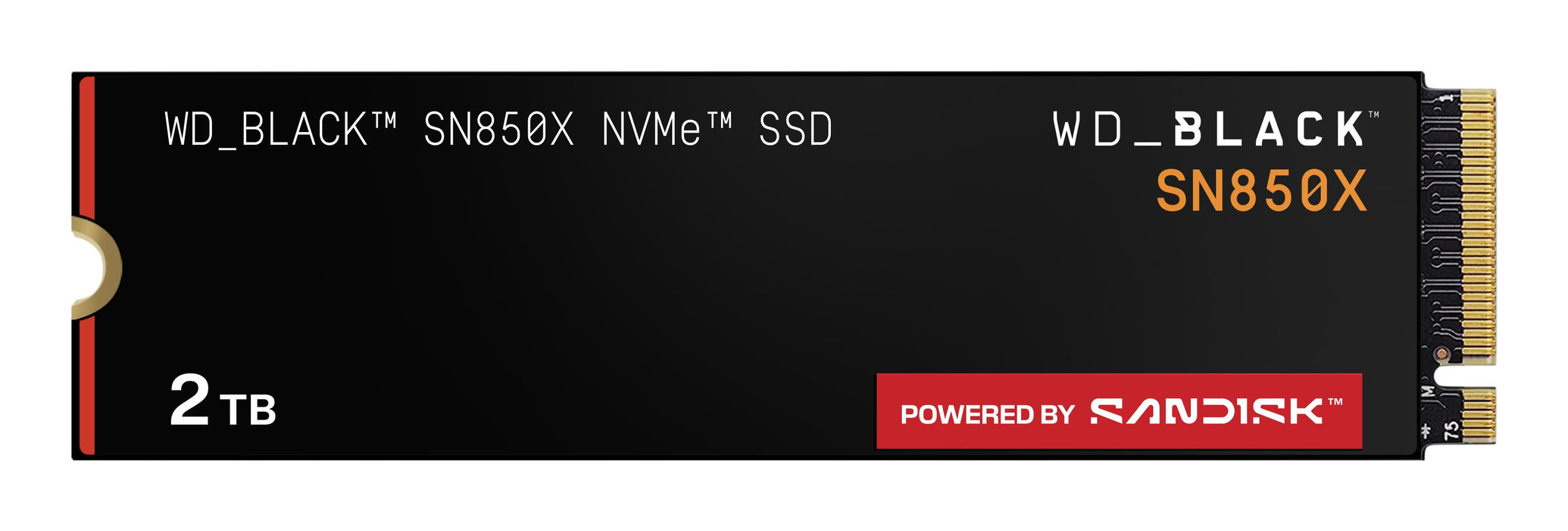 EAN 0718037891408 - SanDisk Black WD_BLACK SN850X NVMe 2 TB M.2 PCI Express 4.0 imagen 1