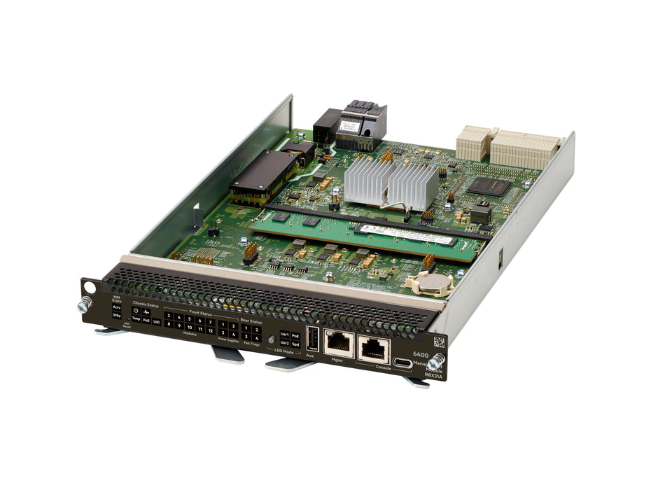 EAN 190017338644 - HPE Aruba Networking CX 6400 Management Module módulo conmutador de red imagen 1