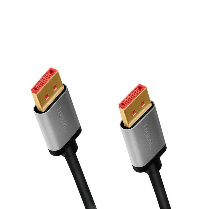 EAN 4052792062076 - LogiLink CDA0105 cable DisplayPort 2 m Negro, Gris imagen 2