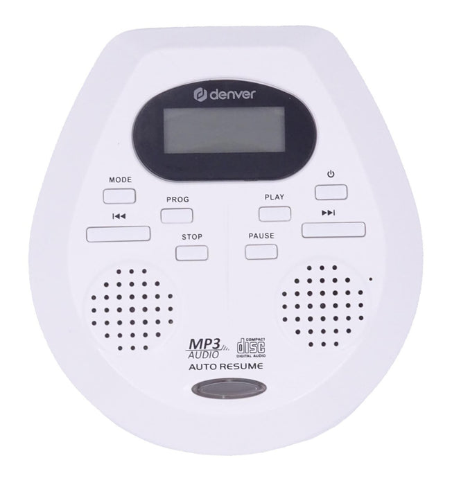EAN 5706751061974 - Denver DMP-395W Reproductor de CD portátil Blanco imagen 1