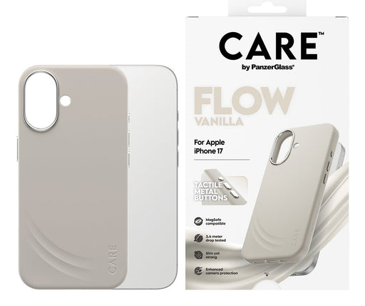 EAN 5715685030840 - PanzerGlass CARE™ by ® Flow Case Vanilla w. MagSafe iPhone 17 funda para teléfono móvil 16 cm (6.3") Beig imagen 2