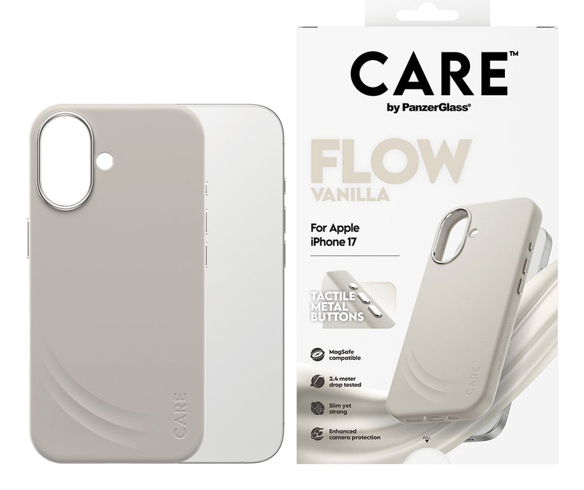 EAN 5715685030840 - PanzerGlass CARE™ by ® Flow Case Vanilla w. MagSafe iPhone 17 funda para teléfono móvil 16 cm (6.3") Beig imagen 2