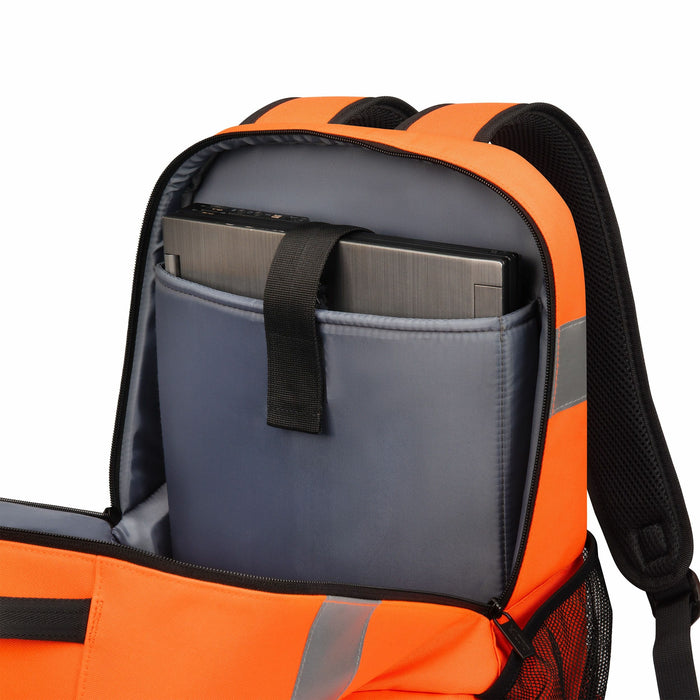 EAN 7640239421561 - DICOTA P20471-18 mochila Mochila de senderismo Negro, Gris, Naranja Tereftalato de polietileno reciclado  imagen 6