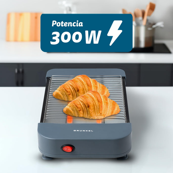 EAN 8426156018638 - Grunkel TSP-MINISIZE tostadora 2 rebanada(s) 300 W Gris imagen 2