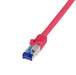 EAN 4052792056105 - LogiLink C6A094S cable de red Rojo 10 m Cat6a S/FTP (S-STP) Alrededor imagen 1