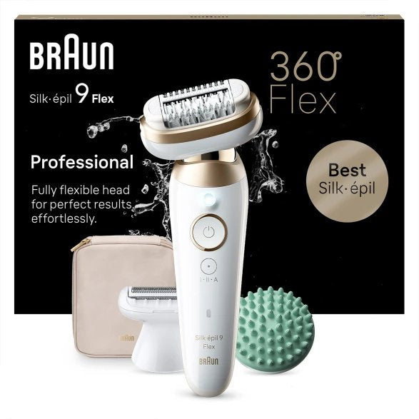EAN 7500435225281 - Braun Silk-épil 9 Flex 9-071 3D 40 pinzas Oro, Blanco imagen 2