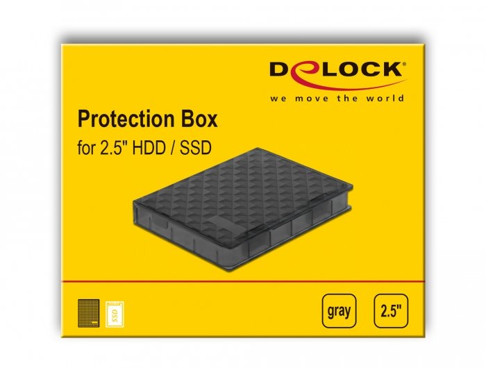 EAN 4043619183685 - DeLOCK 18368 funda para disco duro externo Plástico imagen 4