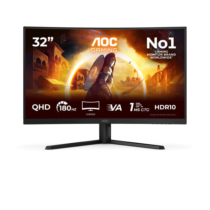 EAN 4038986182164 - AOC G4 CQ32G4VE pantalla para PC 80 cm (31.5") 2560 x 1440 Pixeles Quad HD LCD Negro, Gris imagen 1