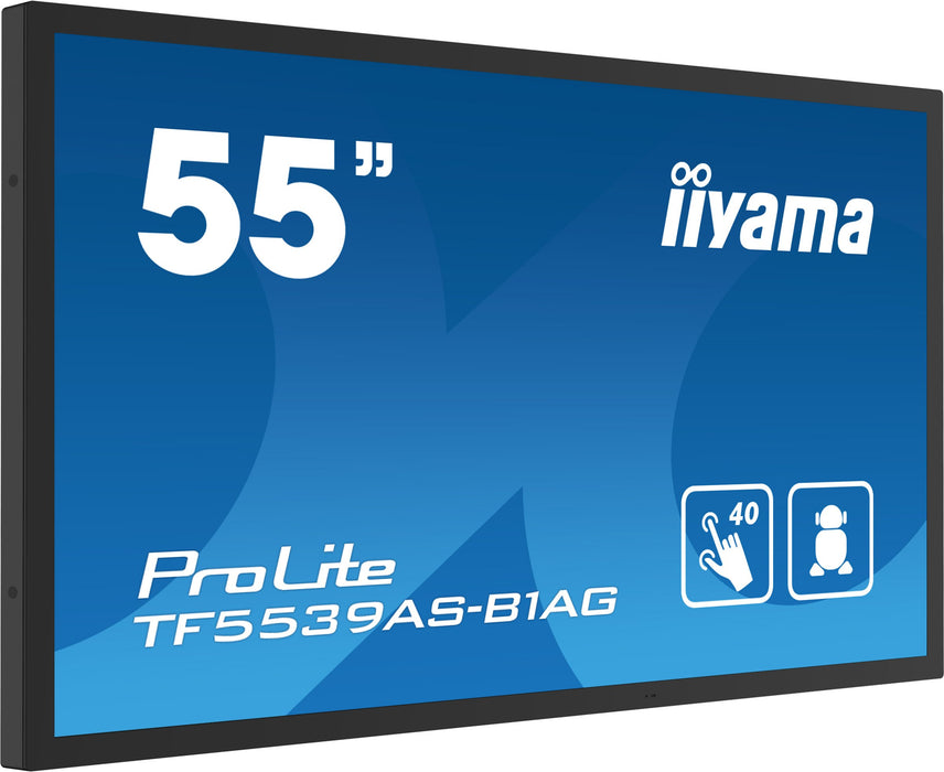 EAN 4948570123896 - iiyama TF5539AS-B1AG pantalla de señalización Pantalla plana para señalización digital 138,7 cm (54.6") L imagen 4