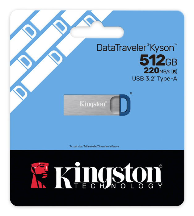 EAN 740617354294 - Kingston Technology DataTraveler Kyson unidad flash USB USB tipo A 3.2 Gen 1 (3.1 Gen 1) Acero inoxidable imagen 5