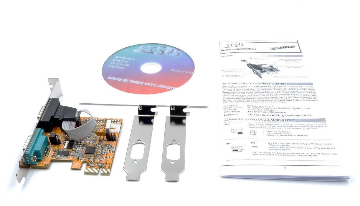EAN 4718359440823 - EXSYS EX-44082 tarjeta y adaptador de interfaz Interno RS-232 imagen 2