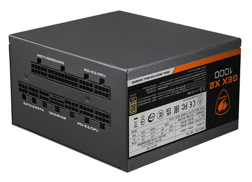 EAN 4710483775444 - COUGAR CGR-GEXX2-1000 unidad de fuente de alimentación 1000 W 20+4 pin ATX ATX Negro imagen 2