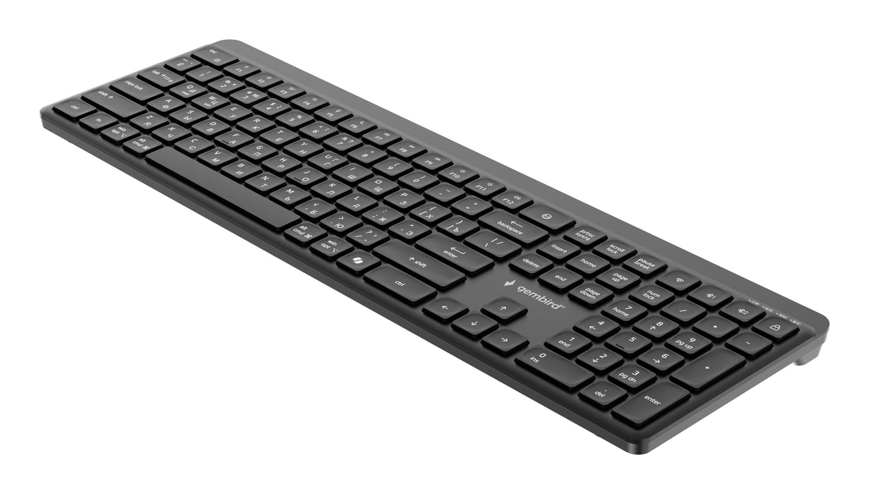 EAN 8716309137959 - Gembird KB-WPS-03 teclado Oficina RF Wireless + Bluetooth QWERTY Internacional de EE.UU., Ucranio, Ruso N imagen 3