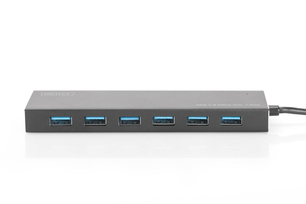 EAN 4016032447474 - Digitus DA-70241-1 hub de interfaz USB 3.2 Gen 1 (3.1 Gen 1) Type-A 5000 Mbit/s Gris imagen 3