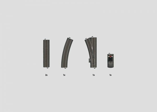 EAN 4001883249001 - Märklin C1 C Track Extension Set parte y accesorio de modelo a escala Rastrear imagen 1