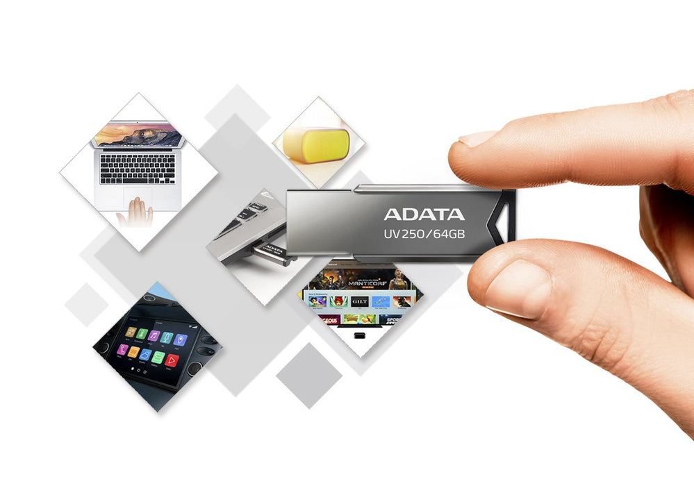 EAN 4713218468796 - ADATA UV250 unidad flash USB 16 GB USB tipo A 2.0 Plata imagen 7