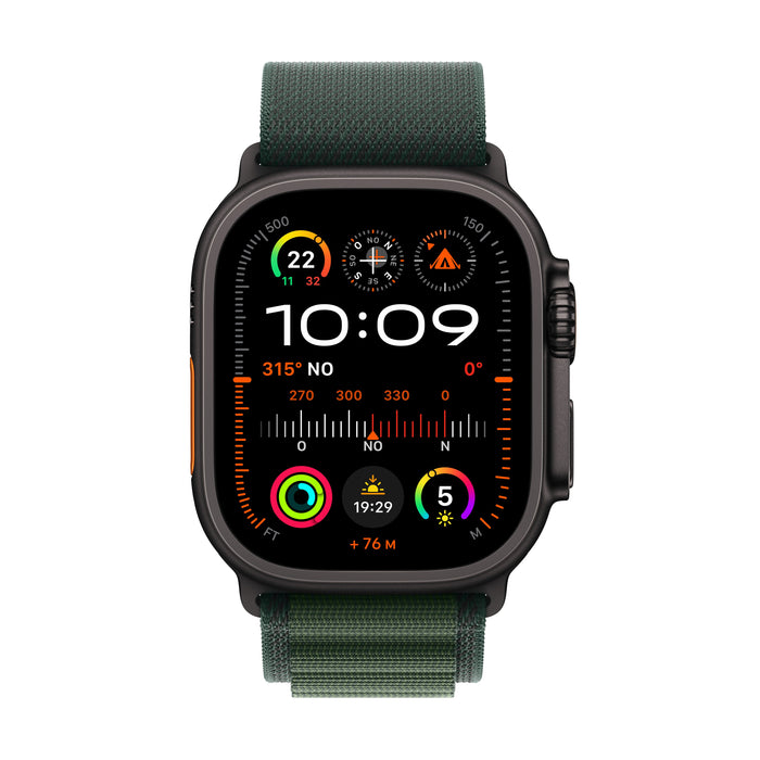 EAN 0195949583988 - Apple Watch Ultra 2 OLED 49 mm Digital 410 x 502 Pixeles Pantalla táctil 4G Negro GPS (satélite) imagen 2