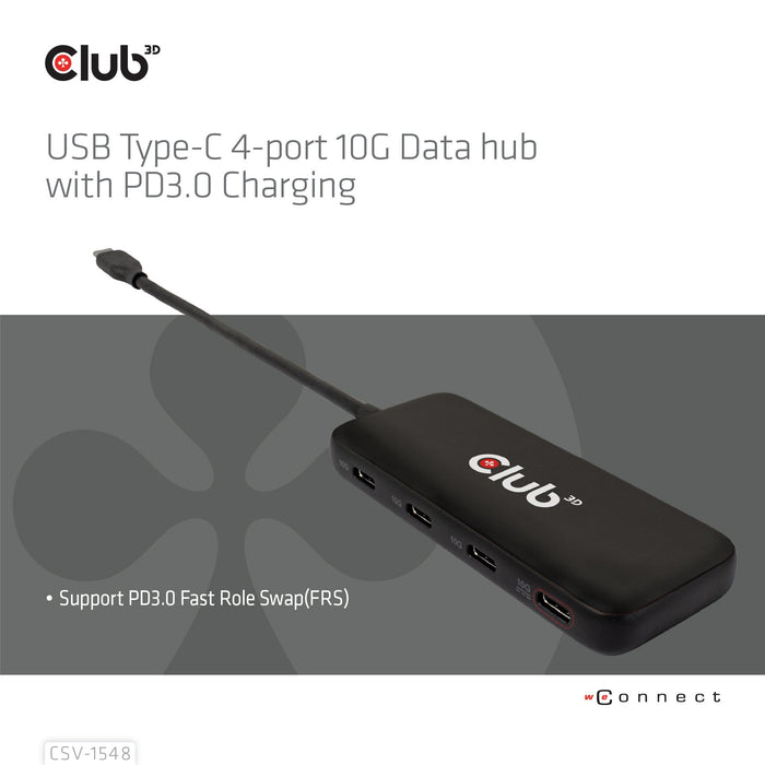 EAN 8719214472962 - CLUB3D CSV-1548 base para portátil y replicador de puertos Alámbrico USB 3.2 Gen 1 (3.1 Gen 1) Type-C Neg imagen 3