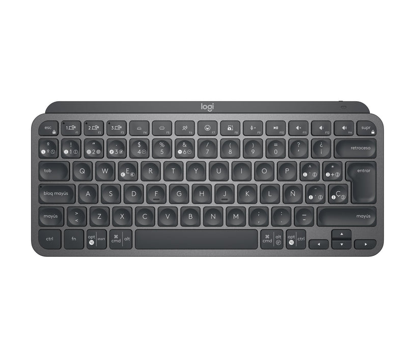 EAN 5099206101401 - Logitech MX Keys Mini For Business teclado Oficina RF Wireless + Bluetooth QWERTY Español Grafito imagen 1