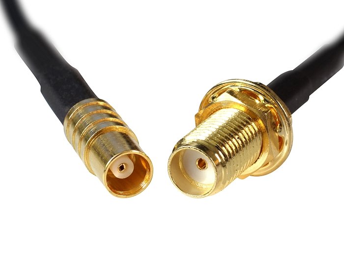 EAN 4043619885770 - DeLOCK 88577 cable coaxial 0,2 m SMA MCX Negro imagen 3