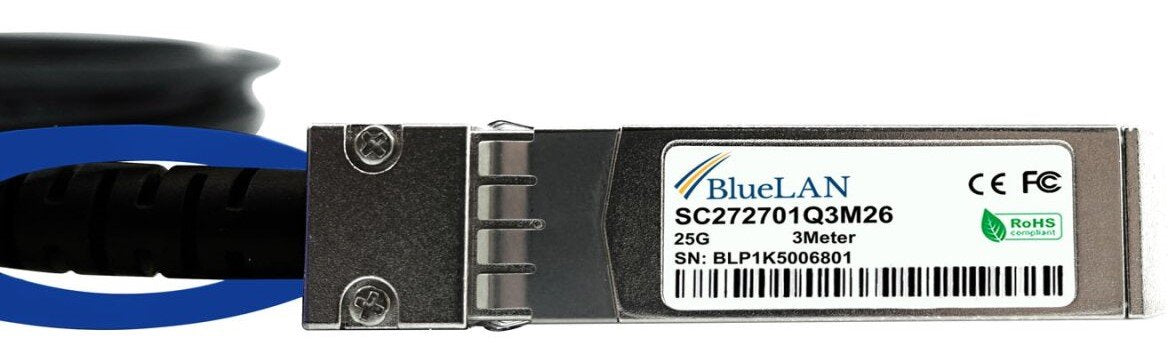 EAN 4063232098937 - BlueOptics XXVDACBL1M-BL Cable de fibra óptica e InfiniBand 1 m SFP28 Negro imagen 3