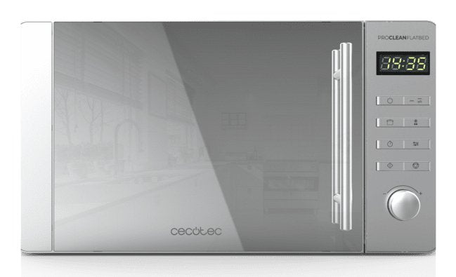 EAN 8435771916434 - Cecotec Proclean 5120 Flatbed Mirror Gris Microondas con grill Encimera 20 L 700 W imagen 2