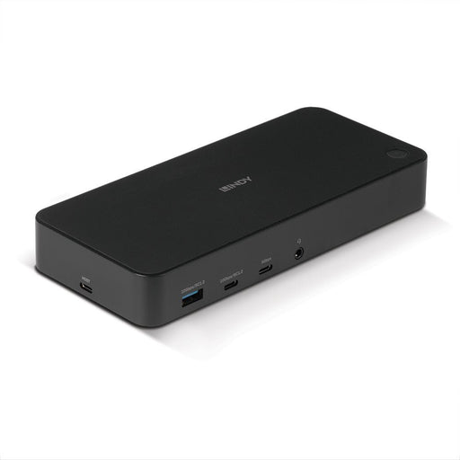 EAN 4002888433662 - Lindy 43366 base para portátil y replicador de puertos Acoplamiento USB 3.2 Gen 2 (3.1 Gen 2) Type-C Negr imagen 1